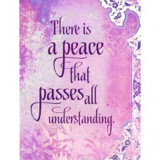 LEANIN TREE GREETING CARD There is Peace